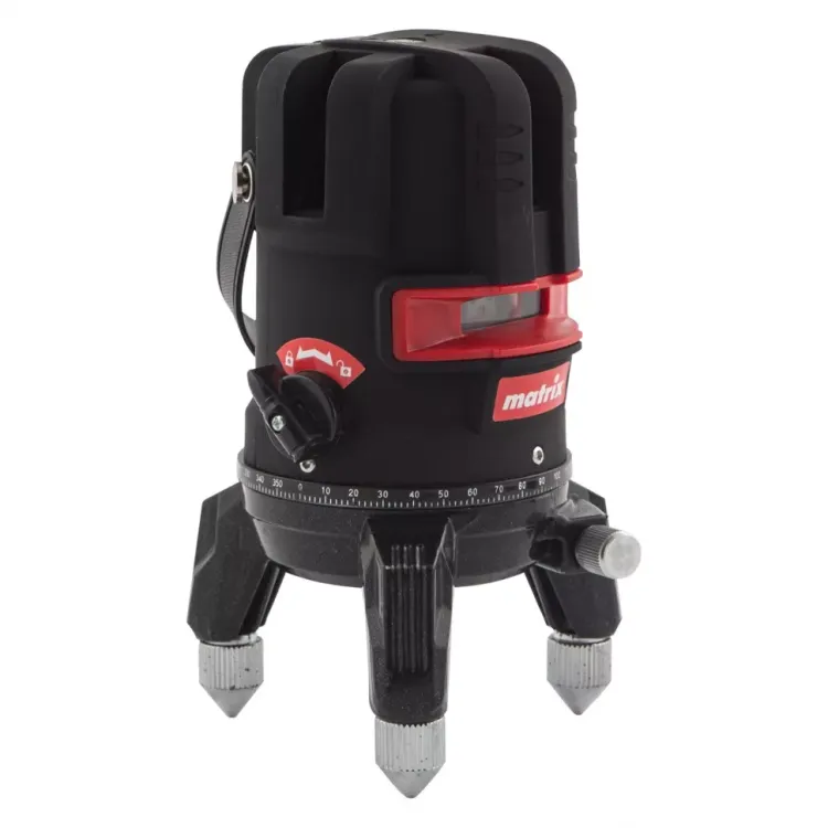 Лазерный уровень ML 05 Red, 20 м, 635 нм, резьба 5/8" Matrix 35066 купить в Магнитогорске