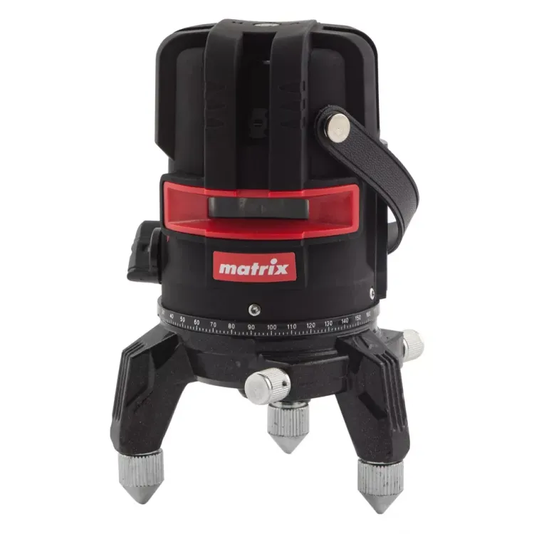 Лазерный уровень ML 05 Red, 20 м, 635 нм, резьба 5/8" Matrix 35066 купить в Магнитогорске