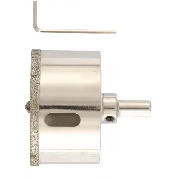 Сверло алмазное по керамограниту 65 х 67 мм 3-гранный хвостовик MATRIX 726653 купить в Магнитогорске