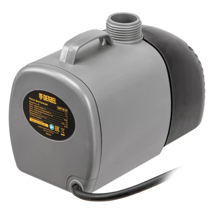 Насос фонтанный FNP110-34, 112 Вт, подъем 3,4 м, 3400 л/ч, колокольчик/каскад/гейзер Denzel 99032 купить в Магнитогорске