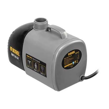 Насос фонтанный FNP110-34, 112 Вт, подъем 3,4 м, 3400 л/ч, колокольчик/каскад/гейзер Denzel 99032 купить в Магнитогорске