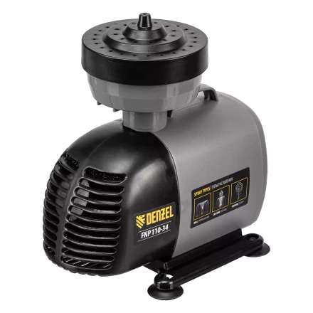 Насос фонтанный FNP110-34, 112 Вт, подъем 3,4 м, 3400 л/ч, колокольчик/каскад/гейзер Denzel 99032 купить в Магнитогорске