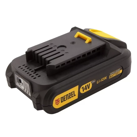Батарея аккумуляторная Denzel IB-14-2.0, Li-Ion, 14 В, 2.0 А/ч 28432 купить в Магнитогорске