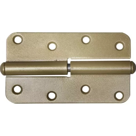 Петля накладная стальная &quot;ПН-110&quot;, цвет бронзовый металлик, правая, 110мм 37655-110R купить в Магнитогорске