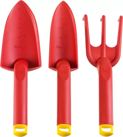 Набор GRINDA: Совок посадочный широкий, совок посадочный узкий, рыхлитель с нейлоновым корпусом, 3 предмета 421360-H3 купить в Магнитогорске