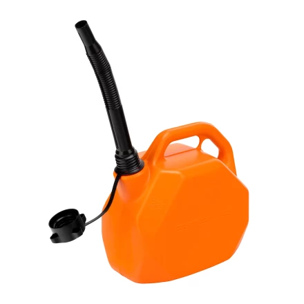 Канистра для ГСМ Stels 53110, пластиковая, со скошенными углами, 5 литров купить в Магнитогорске