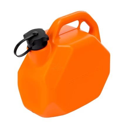 Канистра для ГСМ Stels 53110, пластиковая, со скошенными углами, 5 литров купить в Магнитогорске