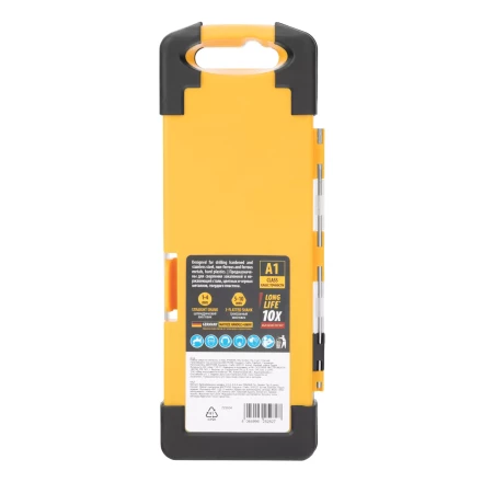 Набор сверл по металлу Denzel, 2-8мм, Р6М5К8-TiN, Golden Tip, 6 шт 723004 купить в Магнитогорске