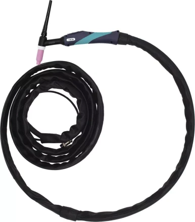 Горелка TW 26 4m leather (OKC35x50 / 2pin / Gas б/р), кожанная оплетка рукава XL2643521L купить в Магнитогорске