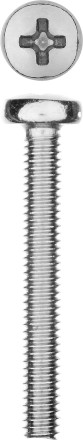 Винт DIN 7985 M4x30мм, 10шт, кл. пр. 4.8, оцинкованный, ЗУБР 303156-04-030 купить в Магнитогорске