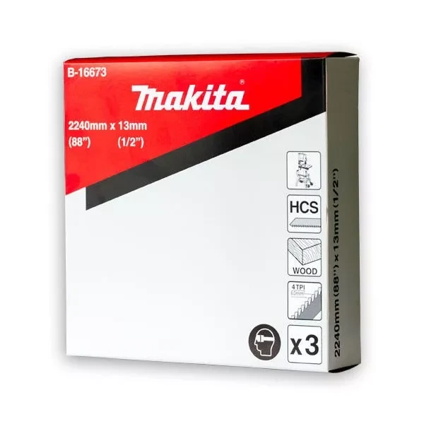 Набор полотен Makita B-16673 для ленточной пилы купить в Магнитогорске