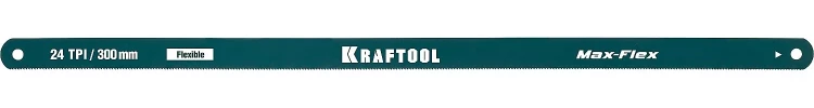 Полотно гибкое Max Flex, KRAFTOOL 15941-24-S10, безопасное, с волнообразной разводкой, 24 TPI, 10шт, 300мм 15941-24-S10 купить в Магнитогорске
