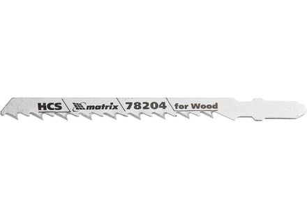 Полотна для электролобзика по дереву 3 шт T144D 75 х 4мм HCS MATRIX Professional 78204 купить в Магнитогорске