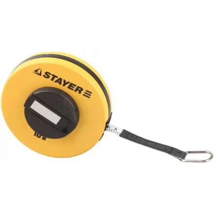 Мерная лента STAYER &quot;STANDARD&quot; фиберглассовая двусторонняя, 10м 34153-10 купить в Магнитогорске
