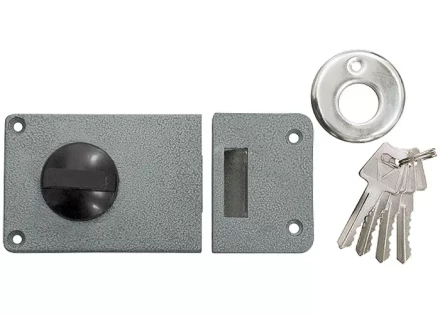 Замок накладной ЗВ-6 цилиндровый СИБРТЕХ 91672 купить в Магнитогорске