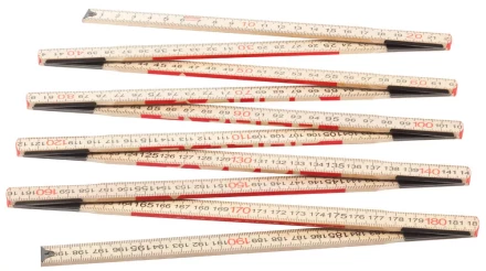 Метр ЗУБР &quot;ЭКСПЕРТ&quot; складной, усиленный, деревянный, 2м 3424-2_z01 купить в Магнитогорске