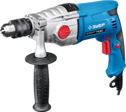 Дрель ударная двухскоростная + кейс ЗДУ-1100-2 ЭРМКМ2 серия ПРОФЕССИОНАЛ купить в Магнитогорске