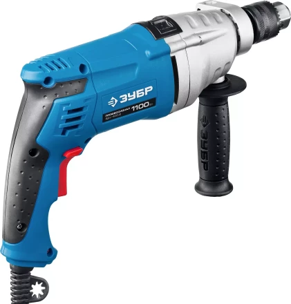 Дрель ударная двухскоростная + кейс ЗДУ-1100-2 ЭРМКМ2 серия ПРОФЕССИОНАЛ купить в Магнитогорске