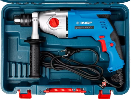 Дрель ударная двухскоростная + кейс ЗДУ-1100-2 ЭРМКМ2 серия ПРОФЕССИОНАЛ купить в Магнитогорске