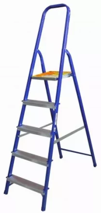 Стремянка стальная Энкор 5 ступеней 69662 купить в Магнитогорске