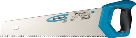 Ножовка по дереву &quot;PIRANHA&quot; 400 мм 11-12 TPI зуб - 3D каленый зуб 2-х комп. рук-ка GROSS 24110 купить в Магнитогорске
