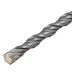 Бур по бетону Denzel, 10 x 160 мм, двойная спираль, три пылеотводящие кромки, 705016 купить в Магнитогорске