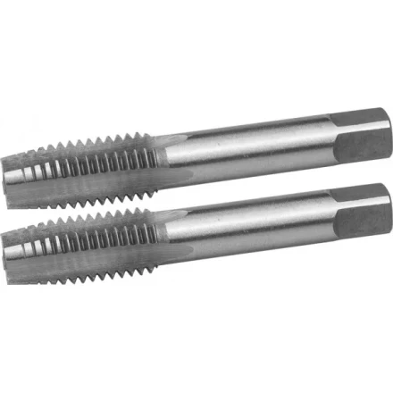 Комплект метчиков ЗУБР &quot;МАСТЕР&quot; ручных для нарезания метрической резьбы, М12 x 1,5, 2шт 4-28006-12-1.5-H2 купить в Магнитогорске