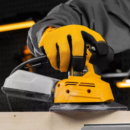 Треугольник абразивный на ворc. подложке под &quot;липучку&quot;, перф., P 600, 150х150х100 мм, 5 шт. Denzel 738697 купить в Магнитогорске