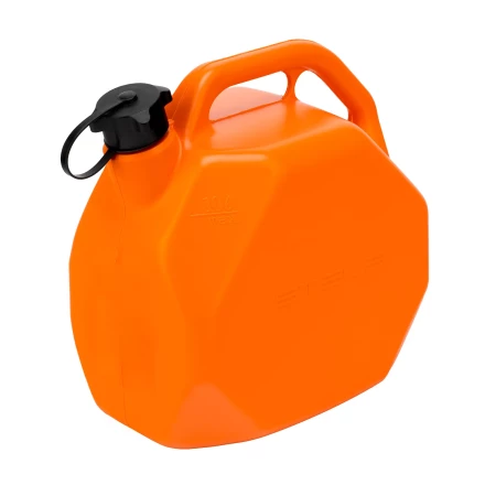 Канистра для ГСМ Stels 53111, пластиковая, со скошенными углами, 10 литров купить в Магнитогорске