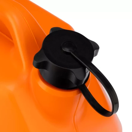 Канистра для ГСМ Stels 53111, пластиковая, со скошенными углами, 10 литров купить в Магнитогорске