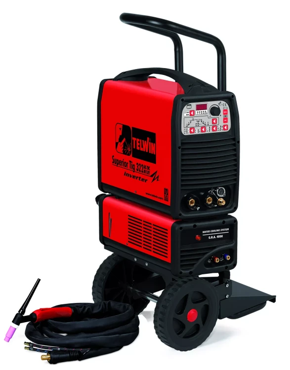 Сварочный аппарат  Telwin SUPERIOR TIG 322 AC/DC HF/LIFT AQUA TIG ACC купить в Магнитогорске