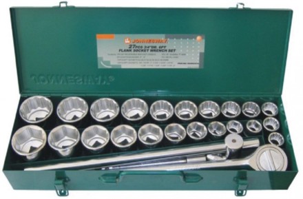 Набор головок торцевых 3/4&quot;DR 7/8&quot; 2&quot; 27предметов Jonnesway S04Н6327S 48500 купить в Магнитогорске