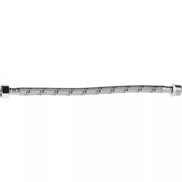 Подводка гибкая STAYER для воды, оплетка из нержавеющей стали, г/ш 1/2" - 0,3м 51015-G/S-030 купить в Магнитогорске