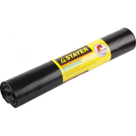 Мешки для строительного мусора STAYER &quot;Comfort&quot;, особопрочные, черные, 240л, 10шт 39157-240 купить в Магнитогорске