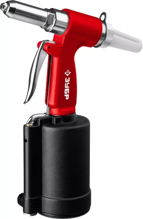 ЗУБР ПЗ-48, 2.4 - 4.8 мм, цельнометаллический корпус, пневматический заклепочник (31283) купить в Магнитогорске