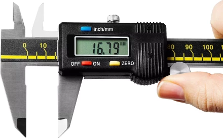 Штангенциркуль STAYER &quot;PROFESSIONAL&quot; электронный, направляющая из закаленной нержавеющей стали, шаг измерения 0,01мм, пластик корпус, 150мм 34410-150 купить в Магнитогорске