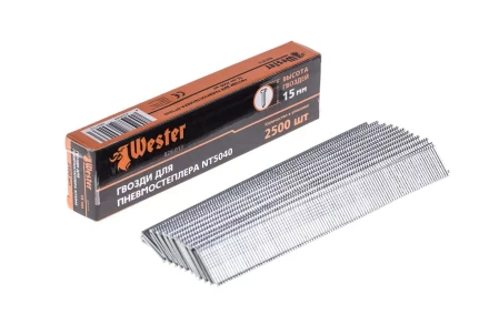 Гвозди для степлера WESTER 826-013 1 х 1.25 х 15 мм 2500 шт. купить в Магнитогорске