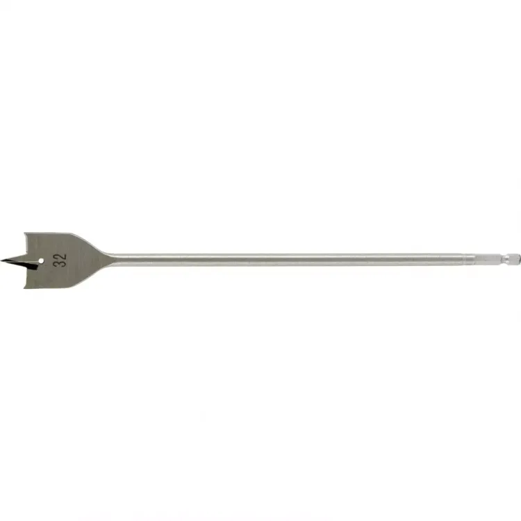 Сверло по дереву перовое удлиненное 32 х 300 мм 6-гранный хвостовик MATRIX 704032 купить в Магнитогорске