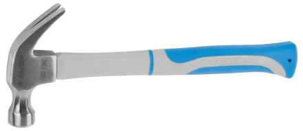 Молоток-гвоздодер ЗУБР с фиберглассовой двухкомпонентной рукояткой, 450гр 20265-450_z01 купить в Магнитогорске