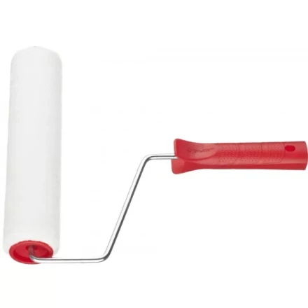 Валик ЗУБР &quot;МАСТЕР&quot; &quot;ВЕЛЮР-АКВА&quot;, полиэстер, для водорастворимых акриловых лаков, ворс 4мм, ручка 6мм, d=40/240мм 03537-24 купить в Магнитогорске