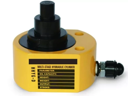 Домкрат гидравлический телескопический низкий TOR HHYG-10D (ДТ10Г25) 10 т (2 уровня) 1004675 купить в Магнитогорске