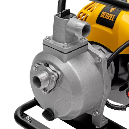 Мотопомпа бензиновая для чистой воды Denzel PX-25, 52 см3, 1&quot;, 170 л/мин, глуб 8 м, напор 30 м 99205 купить в Магнитогорске