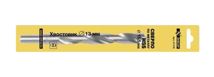 Сверло для металла ф 15,5х120/178 мм HSS хвостовик ф 13 мм Энкор 21135 купить в Магнитогорске