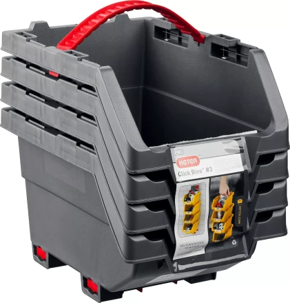 Набор лотков &quot;Clickbin&quot;, 1,3 л, KETER 38066-K4 купить в Магнитогорске