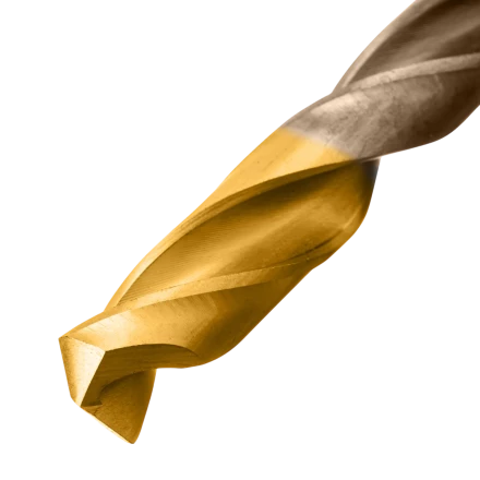 Набор сверл по металлу Denzel 723006, 1,5-6,5мм, Р6М5К8-TiN, Golden Tip, 13 шт купить в Магнитогорске