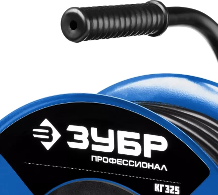 Удлинитель на катушке &quot;КГ 325&quot;, 30 м, 4000 Вт, 4 гнезда, IP44, КГ 3х2,5 кв мм, ЗУБР 55079-30 купить в Магнитогорске
