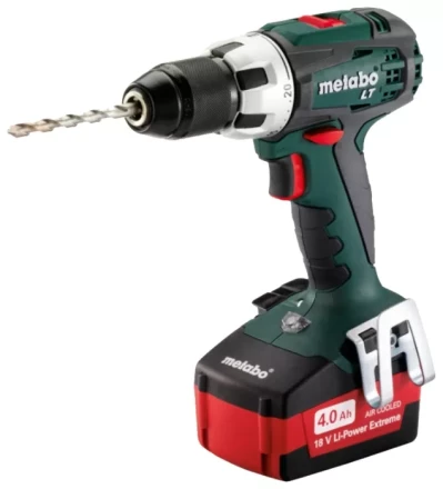 Дрель-винтоверт аккумуляторная Metabo BS 18 LT 18В, 2х5.2Ач, LiIon в кейсе купить в Магнитогорске