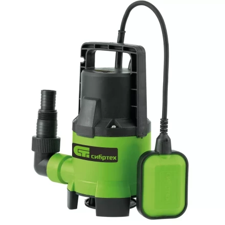 Дренажный насос для грязной воды СДН450-35, 450 Вт, напор 5.5 м, 8000 л/ч Сибртех 97263 купить в Магнитогорске