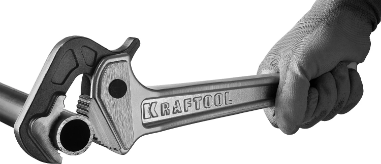 Ключ KRAFTOOL "MASTERGRIP" трубный быстрозажимной, кованые губки, 1/2"-2" 27365-14 купить в Магнитогорске