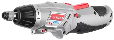 Отвертка ЗУБР аккум,реверс,2 полож.корпуса,подсветка,регул. момента,набор из бит,Li-Ion,1.5 А/час,3Нм,3,6В,в блистере ЗО-3.6-Ли Б купить в Магнитогорске